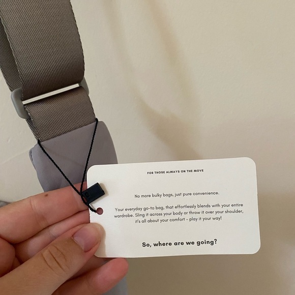 Fablou London Everyday Comfort Bag LUNA Steel Gray NWT - Picture 4 of 10